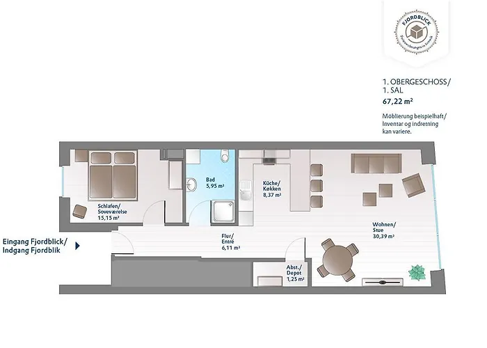 Fjordblick In Flensburg, Sonwik Apartman *